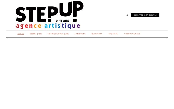 Screenshot von agencestepup.com