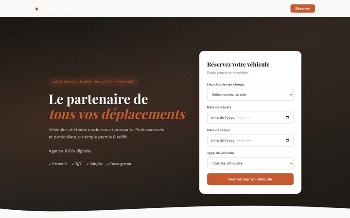 Screenshot of agenceutilitaire.fr