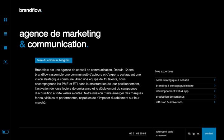Screenshot of agencewcom.fr