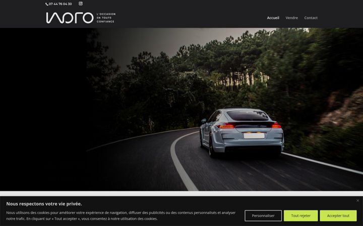 Screenshot of agenceworo.fr