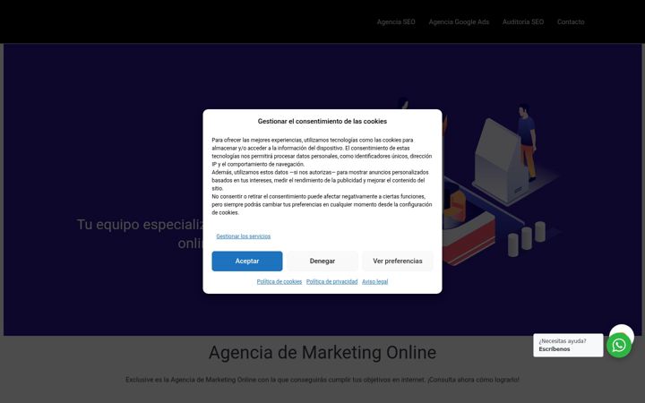 Zrzut ekranu agencia-marketing.online