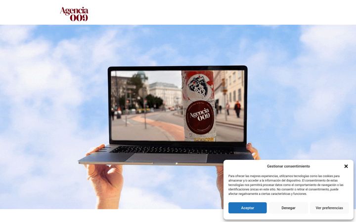 Zrzut ekranu agencia009.com
