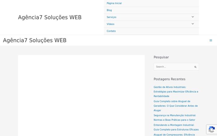 Screenshot of agencia7.com