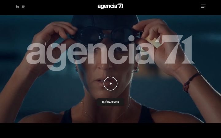 Screenshot of agencia71.com