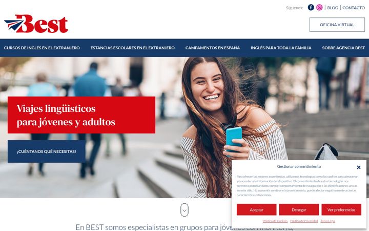 Screenshot of agenciabest.com