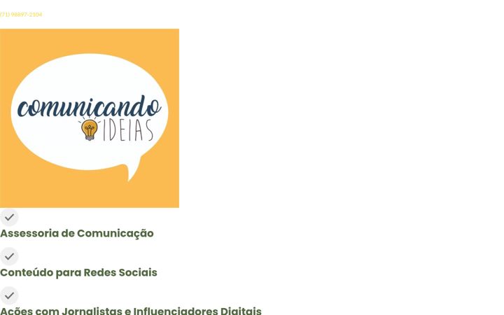 Posnetek zaslona agenciacomunicandoideias.com.br