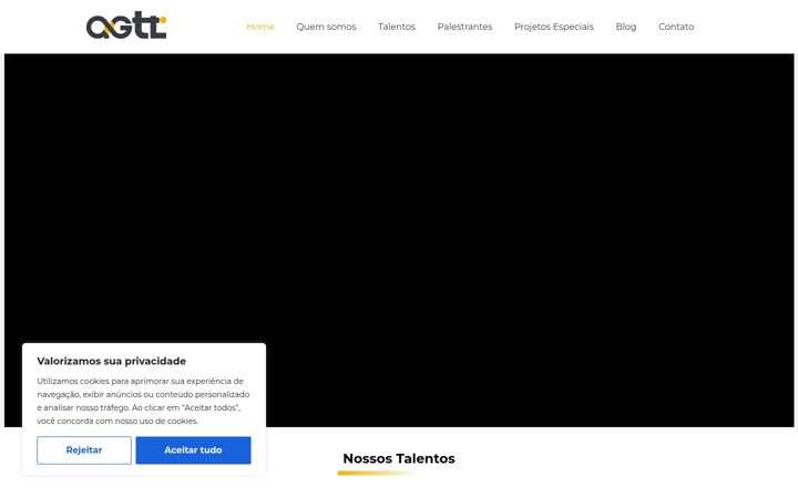Екранна снимка на agenciadeatletas.com.br