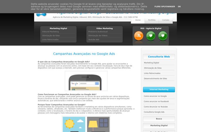 Skærmbillede af agenciadigital.org