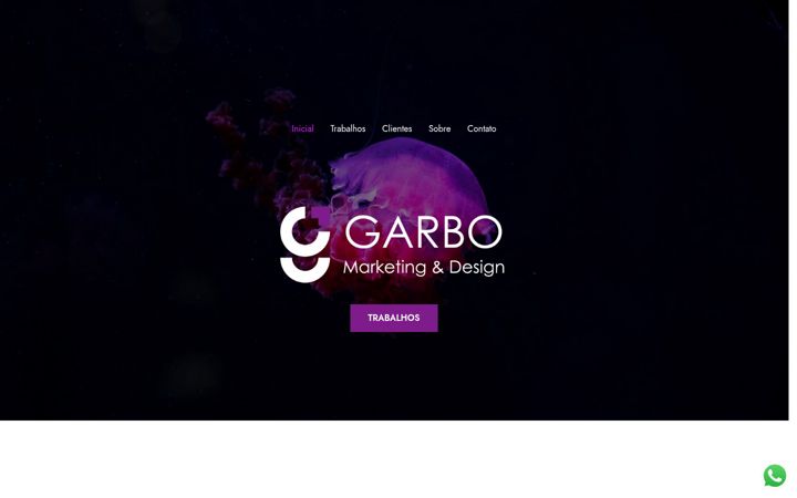 Zrzut ekranu agenciagarbo.com.br