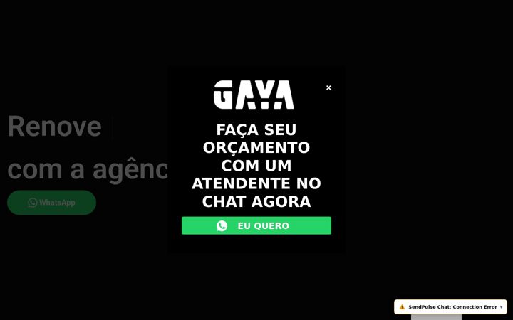 Zrzut ekranu agenciagaya.com.br