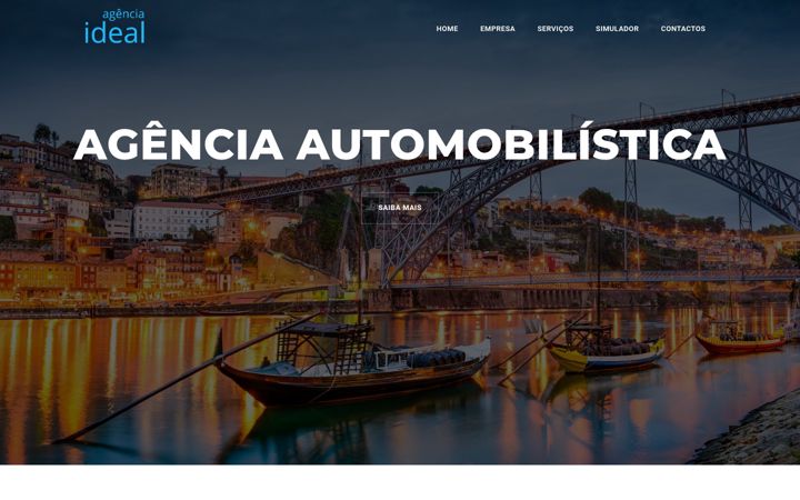 Screenshot of agenciaideal.com