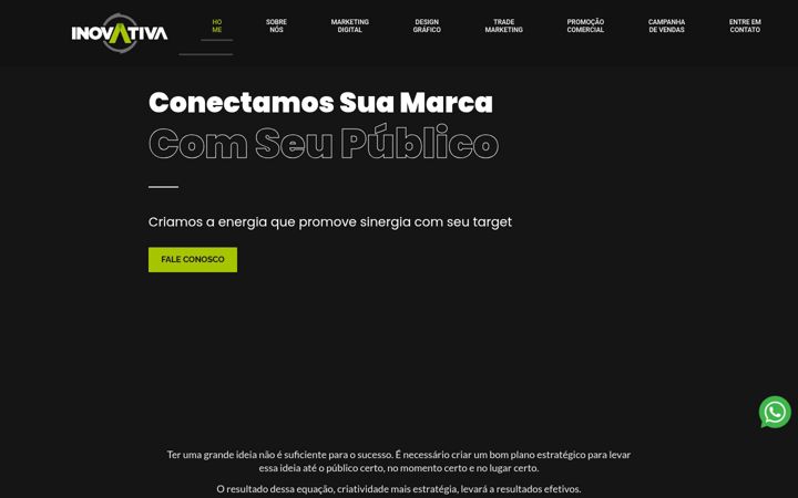 Screenshot ta' agenciainovativa.com.br