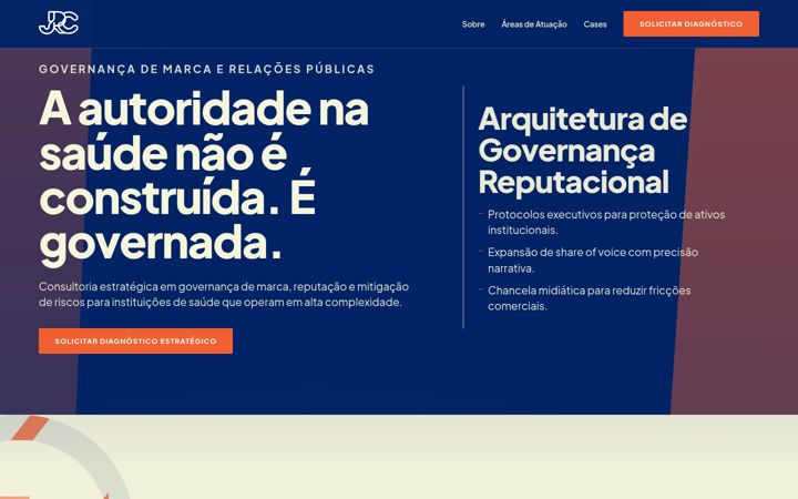 Ekrano kopija agenciajrc.com.br