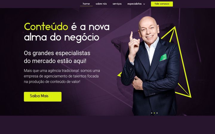Screenshot ta' agenciakratos.com.br