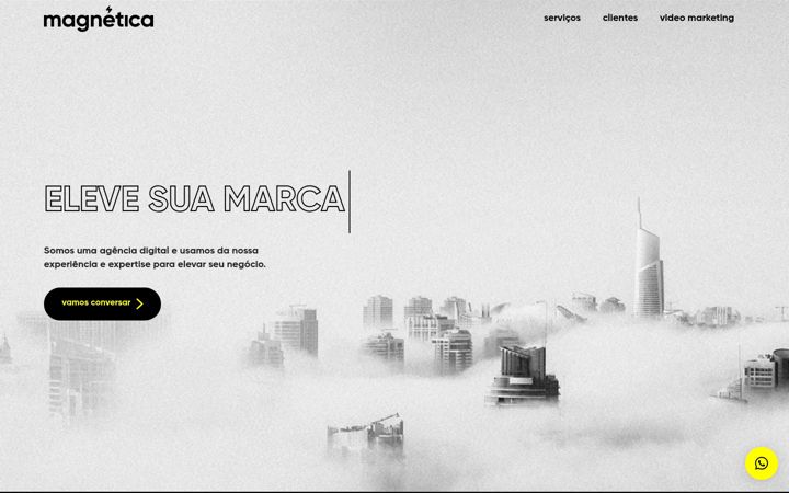 Screenshot ta' agenciamagnetica.com.br