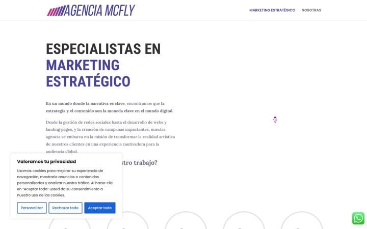 Screenshot of agenciamcfly.com