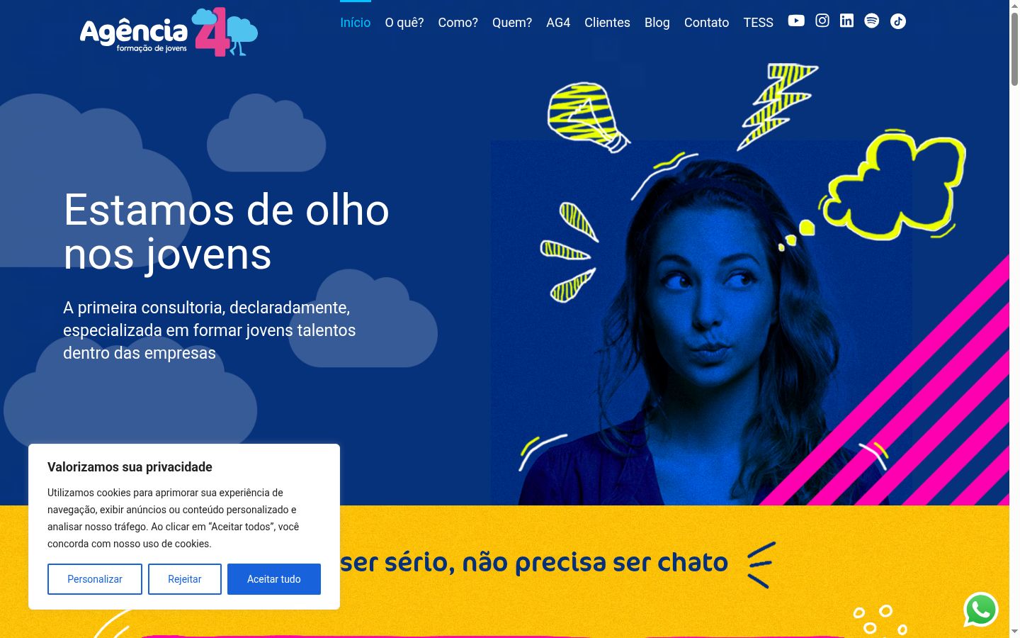 Screenshot tal-banner tal-kunsens muri qabel kwalunkwe interazzjoni