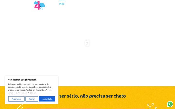 Screenshot ta' agenciaquatro.com