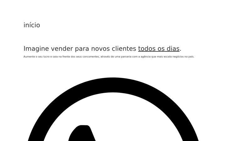 Screenshot of agenciaquicky.com.br