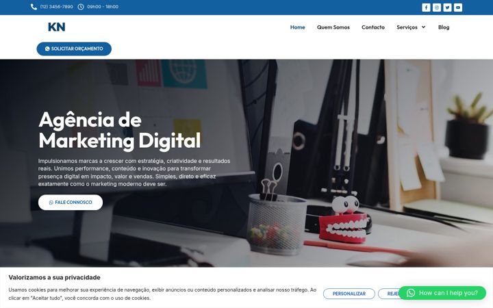Screenshot of agenciaraquel.com