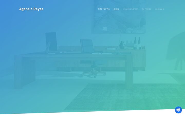 Screenshot of agenciareyes.es