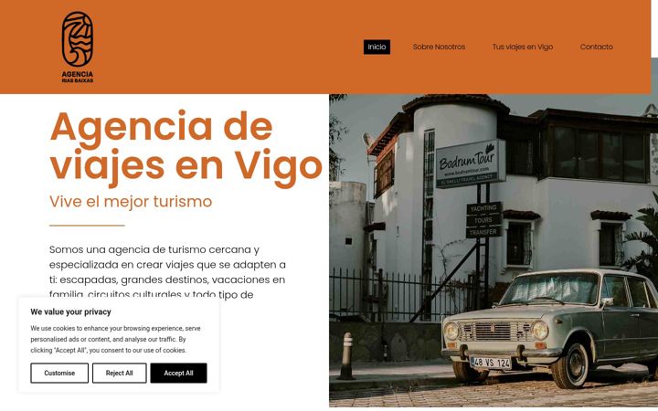 Screenshot of agenciariasbaixas.com