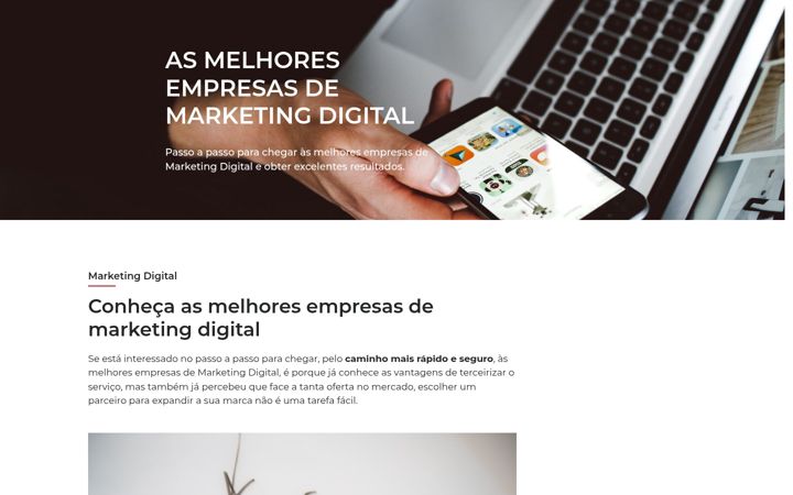 Screenshot von agenciasmarketingdigital.pt