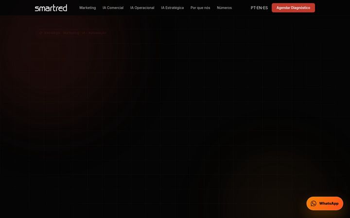 Screenshot von agenciasmartred.com.br