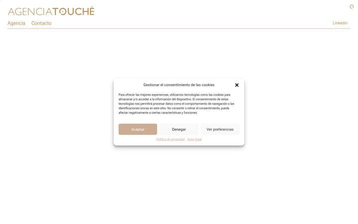 Ekrano kopija agenciatouche.com