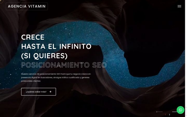 Screenshot of agenciavitamin.com