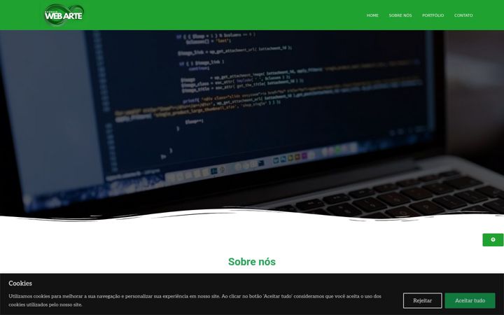 Ekrano kopija agenciawebarte.com