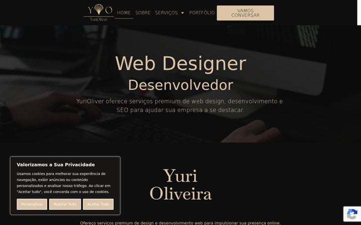 Screenshot of agenciayurioliver.com