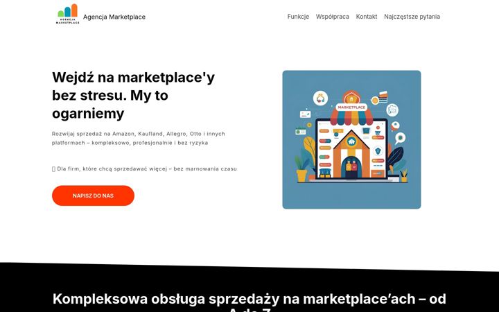 Screenshot of agencja-marketplace.pl