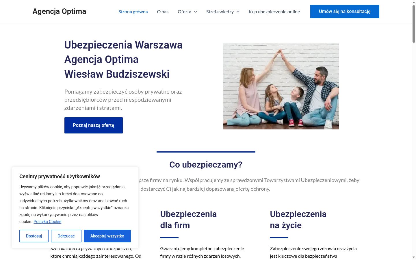 Snímka obrazovky banera súhlasu zobrazeného pred akoukoľvek interakciou