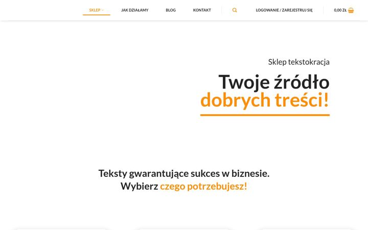 Captura de pantalla de agencjacopywriterska.pl