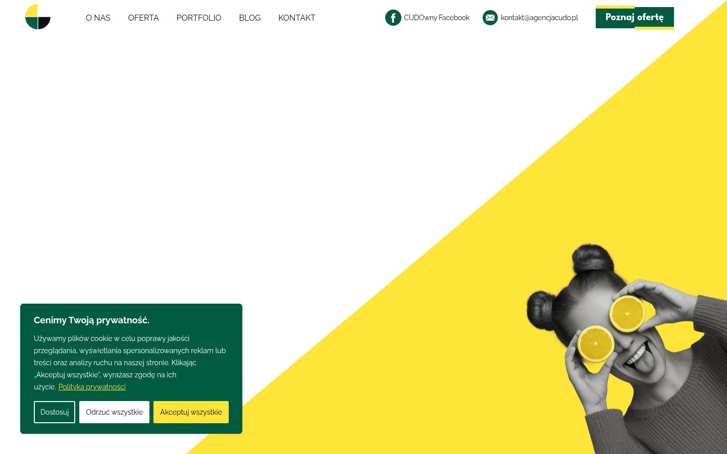 Screenshot des Einwilligungsbanners vor jeglicher Interaktion