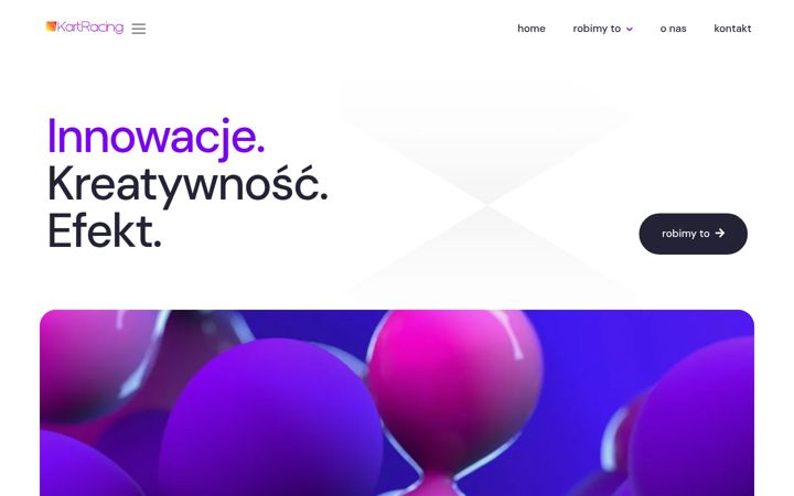 Screenshot ta' agencjakartracing.pl