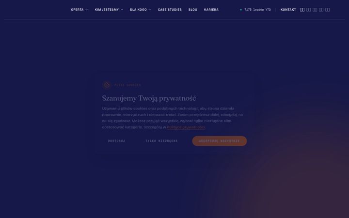 Screenshot of agencjawizerunku.pl