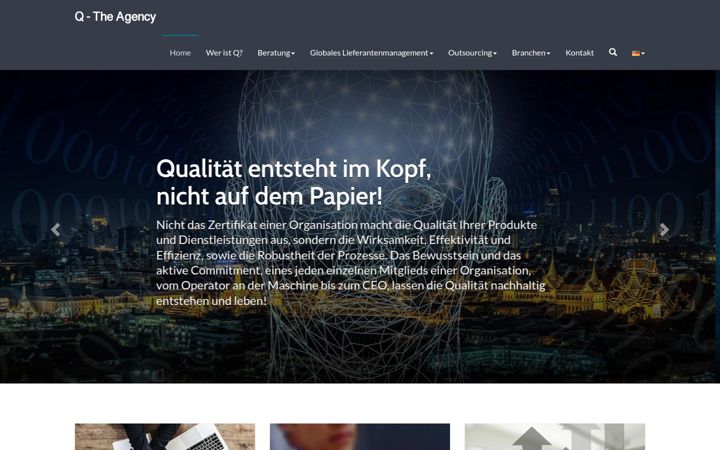 Snímek obrazovky agency-for-quality.de