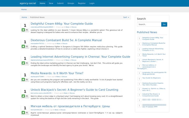 Screenshot of agency-social.com