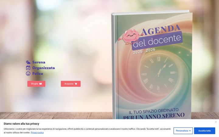 Ekraanipilt saidist agenda-docente.it