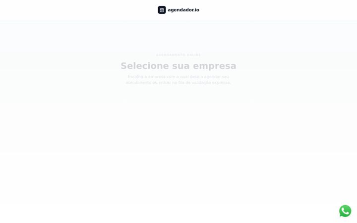 Screenshot of agendador.io