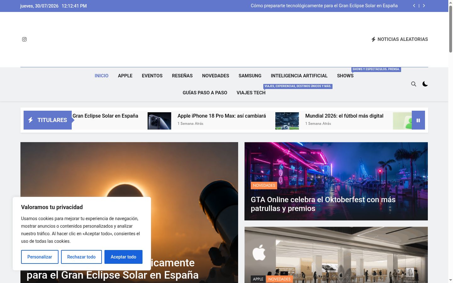 Sutikimo reklamjuostės, rodytos prieš bet kokią sąveiką, ekrano kopija