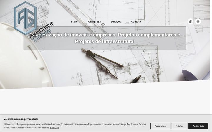 Screenshot ta' agengenharia.eng.br