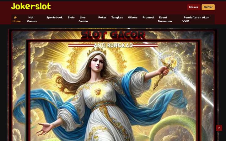 Screenshot of agenjokerslot.com
