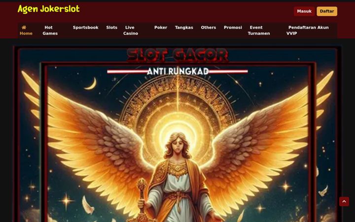 Screenshot of agenjokerslot.net