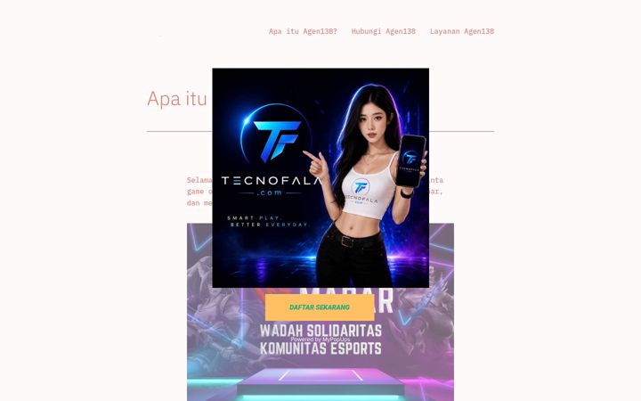 Screenshot of agenmantapkali.vip