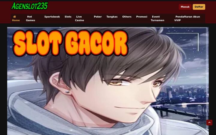 Screenshot of agenslot235.com