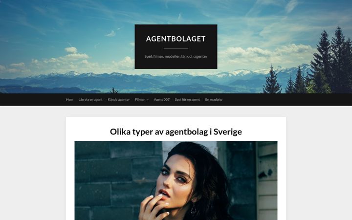 Captura de pantalla de agentbolaget.se