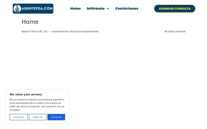 Screenshot of agentefda.com
